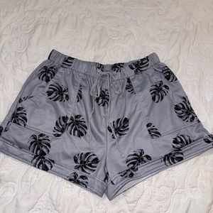 Tropical Print Shorts
